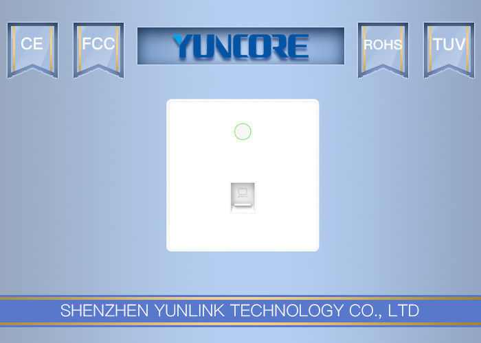 Dual Band 48V 802.3at In Wall Wireless Access Point Active PoE 11AC 750Mbps