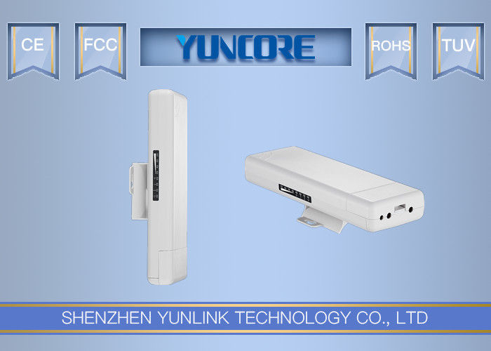 5KM 5.8 GHz Outdoor CPE , 450Mbps 300mW PTP PTmP 11AC Wireless WiFi Bridge Dustproof
